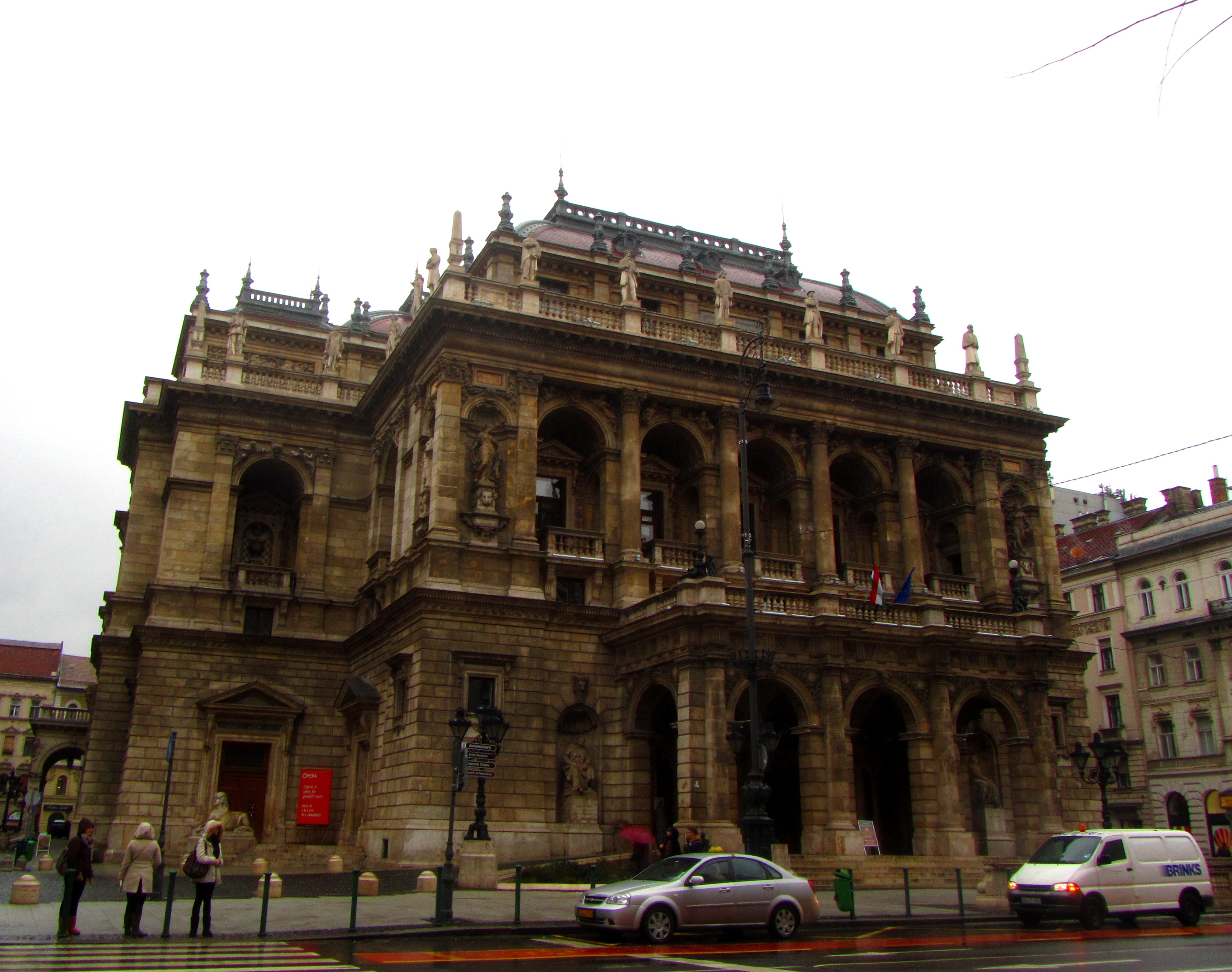 El edificio de la Ópera de Budapest