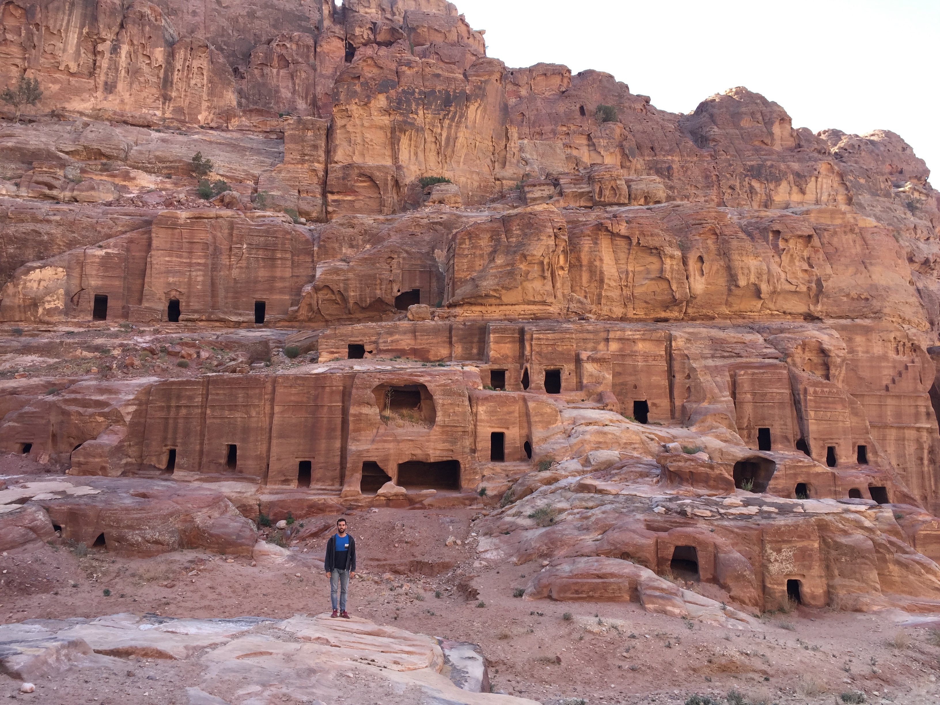 Las cuevas de Petra, antiguo hogar de los Nabateos